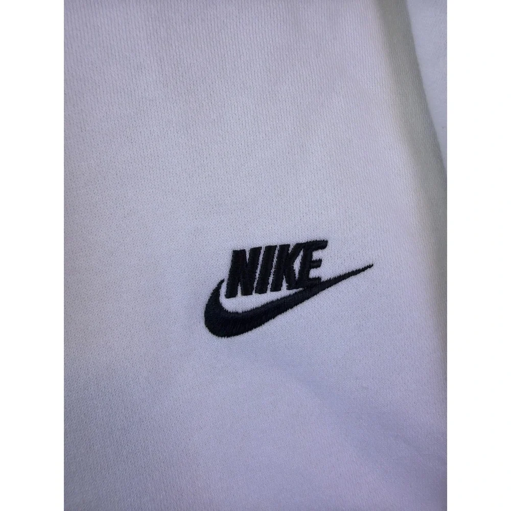 Nike Hoodie Mens 4XL White Embroidered Logo Pullover NEW FLAWS READ - Picture 5 of 9